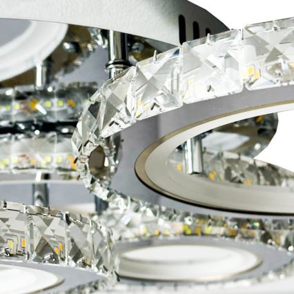 LED Pritemdomas tvirtinamas sietynas LED/120W/230V 3000-6500K + nuotolinio valdymo pultas