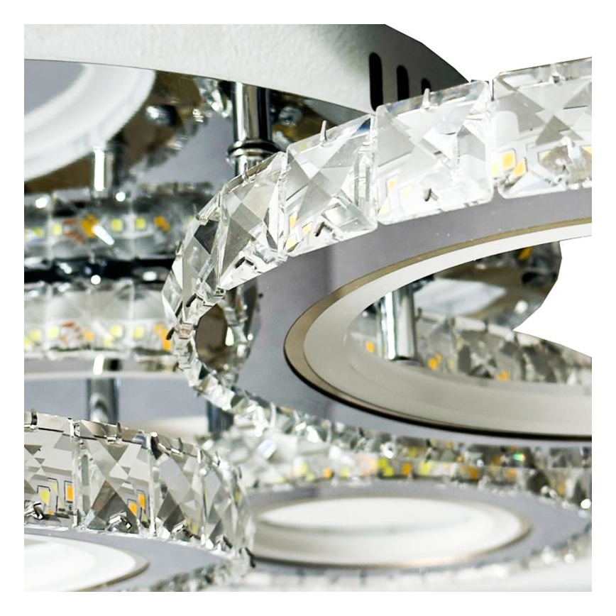 LED Pritemdomas tvirtinamas sietynas LED/120W/230V 3000-6500K + nuotolinio valdymo pultas