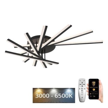 LED Pritemdomas tvirtinamas sietynas LED/120W/230V 3000-6500K + nuotolinio valdymo pultas