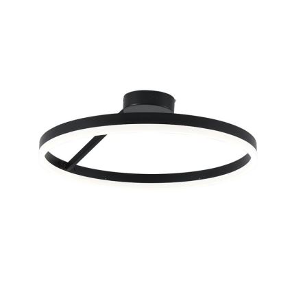 LED Pritemdomas tvirtinamas sietynas LED/40W/230V 3000-6500K juoda + nuotolinio valdymo pultas