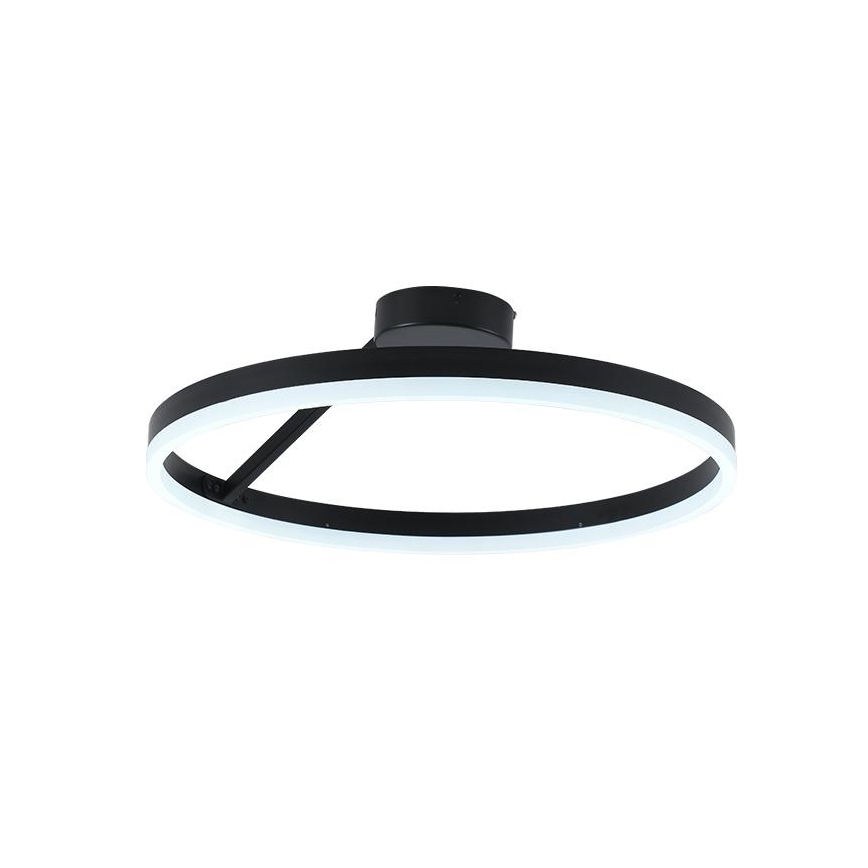 LED Pritemdomas tvirtinamas sietynas LED/40W/230V 3000-6500K juoda + nuotolinio valdymo pultas