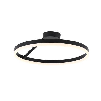 LED Pritemdomas tvirtinamas sietynas LED/40W/230V 3000-6500K juoda + nuotolinio valdymo pultas
