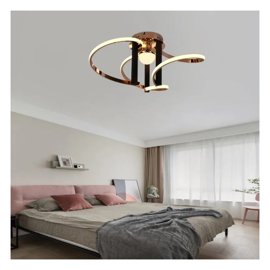 LED Pritemdomas tvirtinamas sietynas LED/70W/230V 3000-6500K + nuotolinio valdymo pultas
