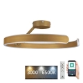 LED Pritemdomas tvirtinamas sietynas LED/72W/230V 3000-6500K auksas + nuotolinio valdymo pultas