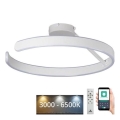 LED Pritemdomas tvirtinamas sietynas LED/72W/230V 3000-6500K balta + nuotolinio valdymo pultas