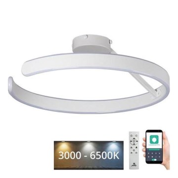 LED Pritemdomas tvirtinamas sietynas LED/72W/230V 3000-6500K balta + nuotolinio valdymo pultas