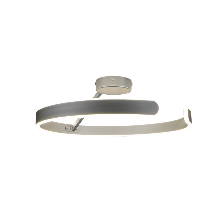 LED Pritemdomas tvirtinamas sietynas LED/72W/230V 3000-6500K matinis chromas + nuotolinio valdymo pultas