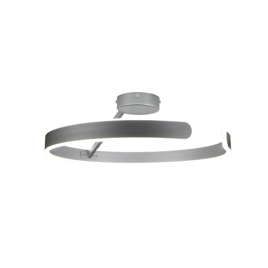 LED Pritemdomas tvirtinamas sietynas LED/72W/230V 3000-6500K matinis chromas + nuotolinio valdymo pultas