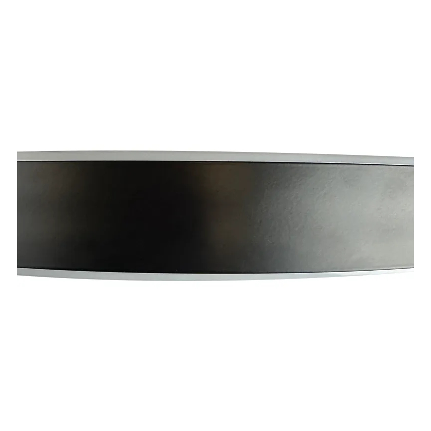 LED Pritemdomas tvirtinamas sietynas LED/72W/230V 3000-6500K juoda + nuotolinio valdymo pultas