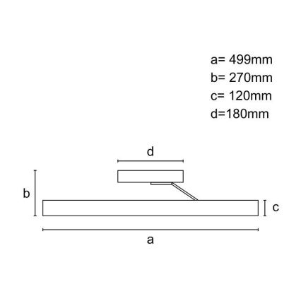 LED Pritemdomas krištolo paviršiuje montuojamas sietynas LED/75W/230V 3000-6500K matinis chromas + nuotolinio valdymo pultas