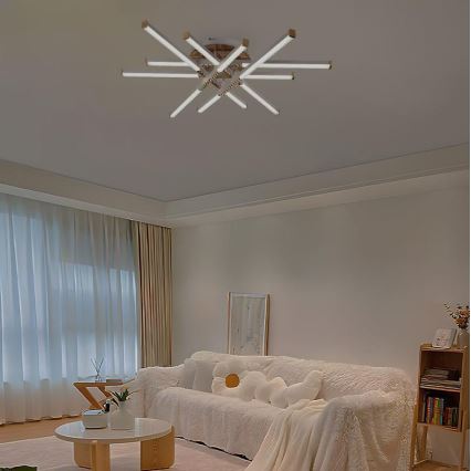 LED Pritemdomas tvirtinamas sietynas LED/90W/230V 3000-6500K + nuotolinio valdymo pultas