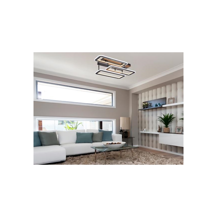 LED Pritemdomas tvirtinamas sietynas LED/90W/230V 3000-6500K + nuotolinio valdymo pultas
