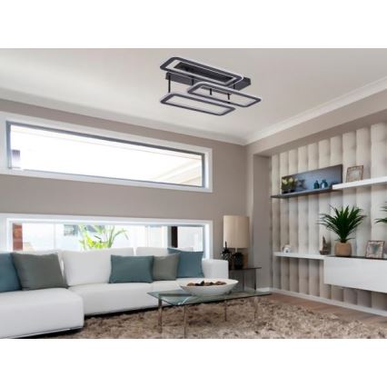 LED Pritemdomas tvirtinamas sietynas LED/90W/230V 3000-6500K + nuotolinio valdymo pultas