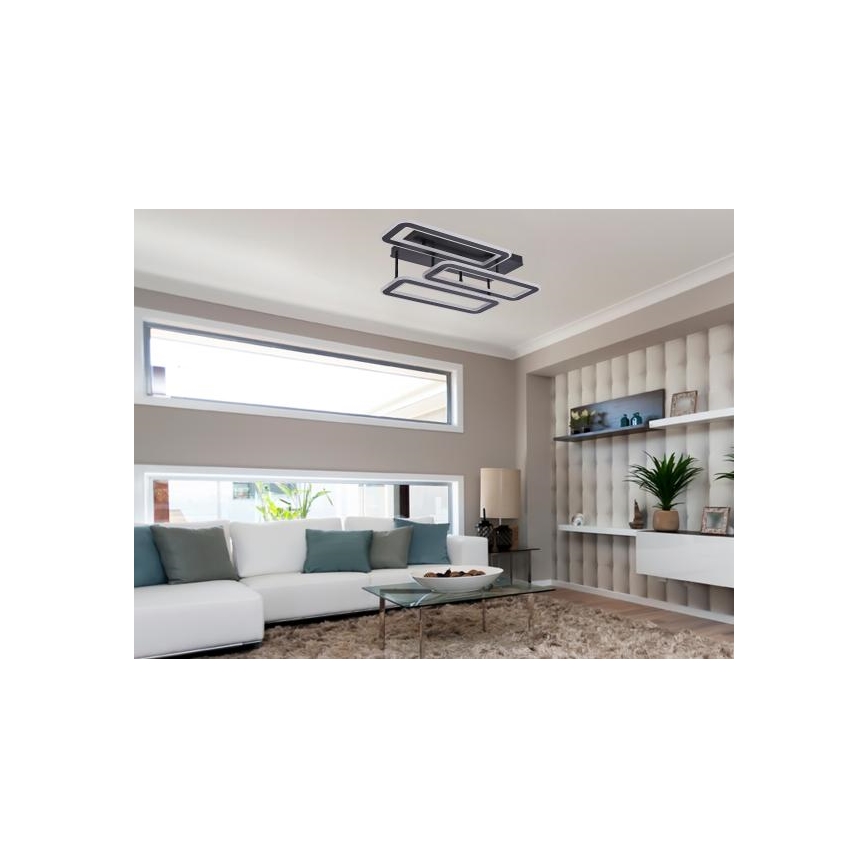 LED Pritemdomas tvirtinamas sietynas LED/90W/230V 3000-6500K + nuotolinio valdymo pultas