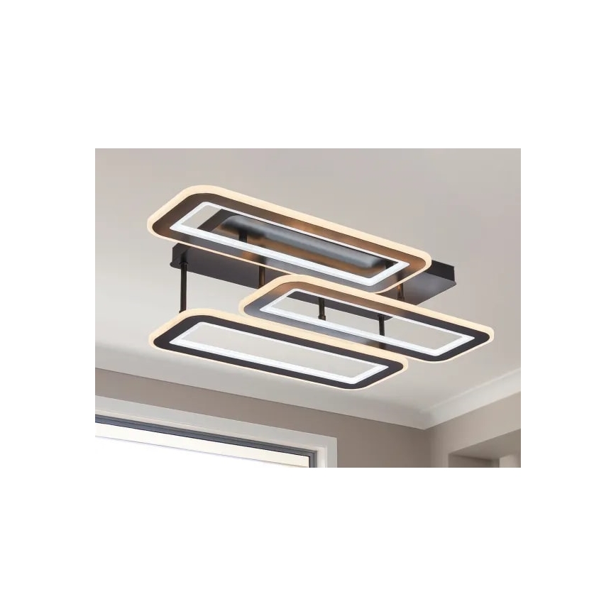 LED Pritemdomas tvirtinamas sietynas LED/90W/230V 3000-6500K + nuotolinio valdymo pultas