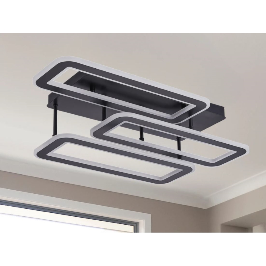 LED Pritemdomas tvirtinamas sietynas LED/90W/230V 3000-6500K + nuotolinio valdymo pultas