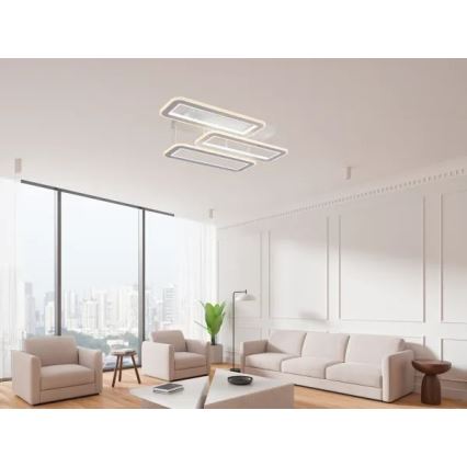 LED Pritemdomas tvirtinamas sietynas LED/90W/230V 3000-6500K + nuotolinio valdymo pultas