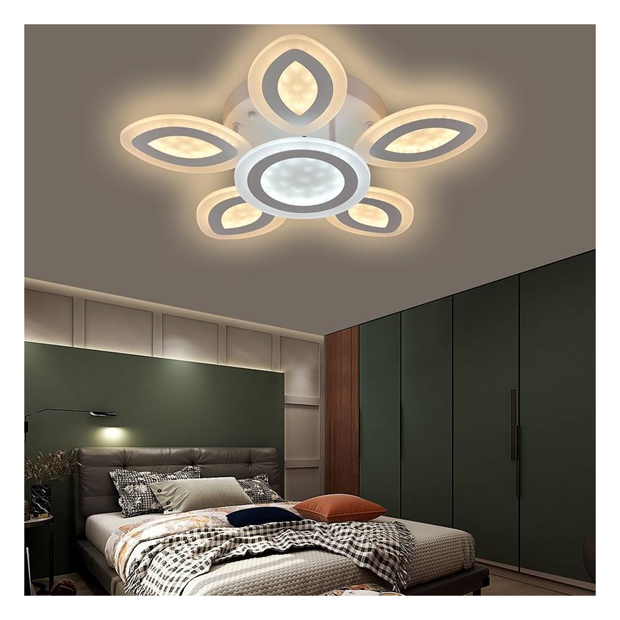 LED Pritemdomas tvirtinamas sietynas LED/95W/230V 3000-6500K + nuotolinio valdymo pultas