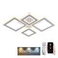 LED Pritemdomas tvirtinamas sietynas LED/95W/230V 3000-6500K + nuotolinio valdymo pultas