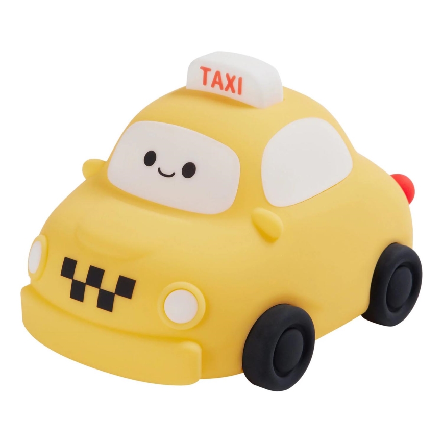 LED Pritemdomas vaikiškas jutiklinė lempa TAXI LED/1W/5V USB 1200 mAh taxi geltona