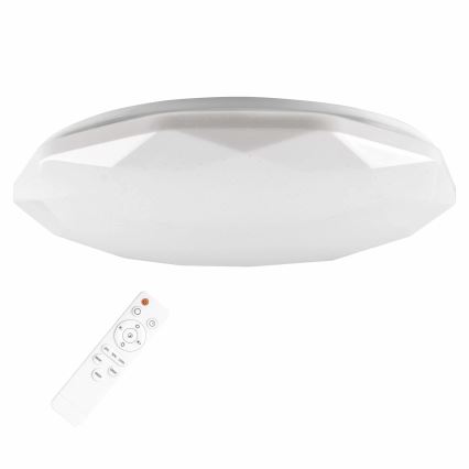 LED pritemdomas vonios šviestuvas GALAXY LED/72W/230V diametras 49 cm 3000-6000K IP44 + nuotolinio valdymo pultas