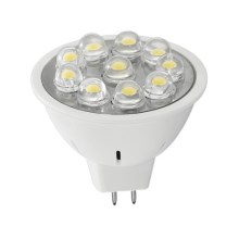 LED Prožektoriaus lemputė MR16 GU5,3/3W/12V 6400K