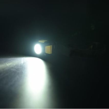 LED Prožektorius ant galvos 2xLED/5W/3xAAA + LED/3W