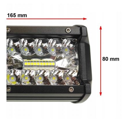 LED Prožektorius automobiliui COMBO LED/120W/12-24V IP67