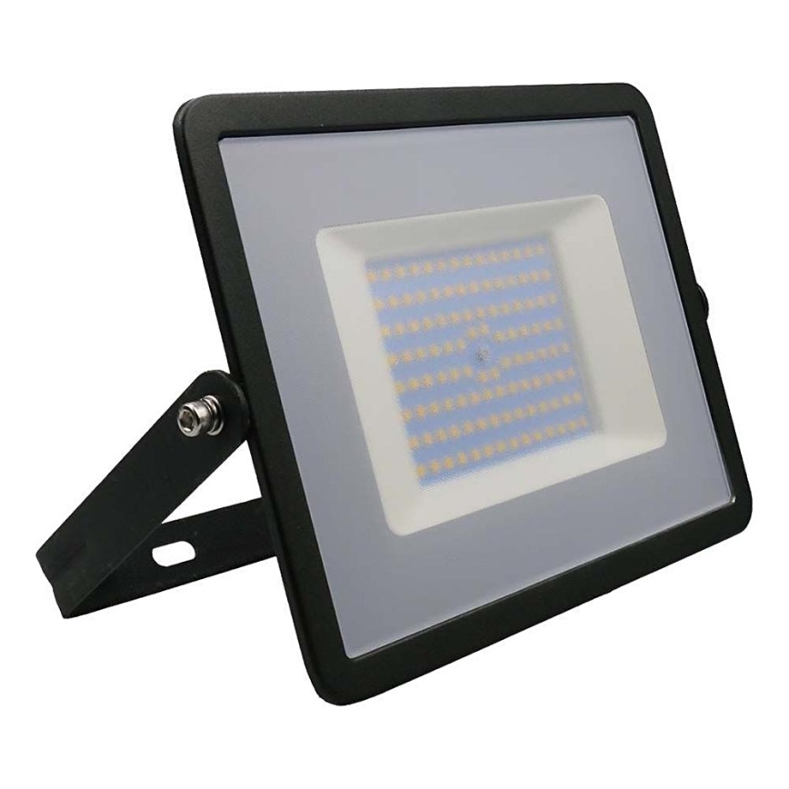 LED prožektorius LED/100W/230V 4000K IP65 juoda