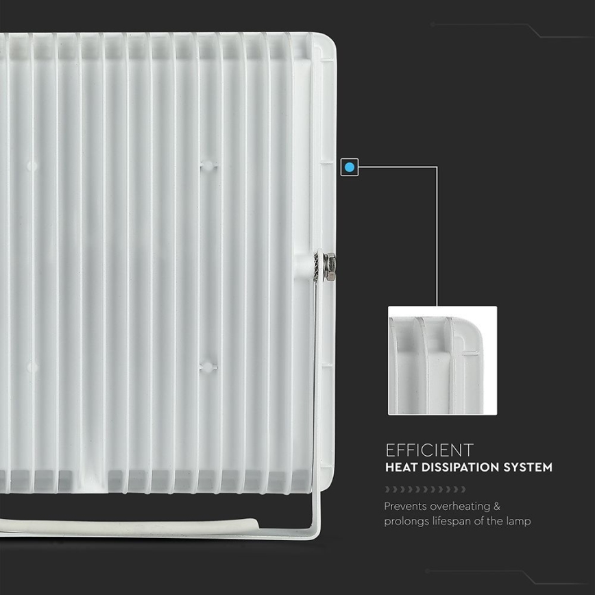 LED prožektorius LED/100W/230V 6500K IP65 balta
