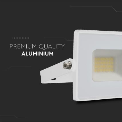 LED prožektorius LED/20W/230V 4000K IP65 balta