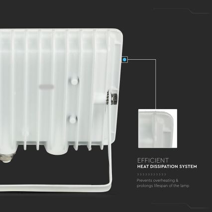 LED prožektorius LED/20W/230V 6500K IP65 balta