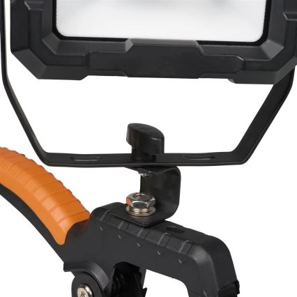LED prožektorius LED/20W/230V 6500K IP65 oranžinė/juoda
