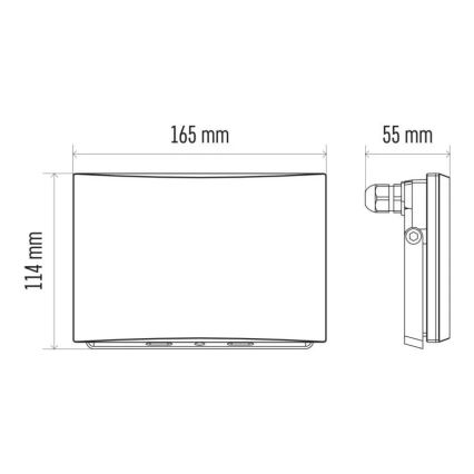 LED Prožektorius LED/30,5W/230V IP65