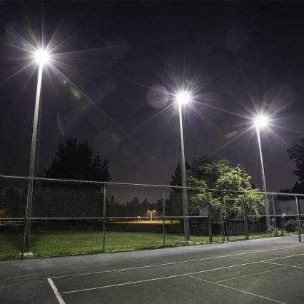 LED prožektorius LED/300W/230V 4000K IP65 juodas