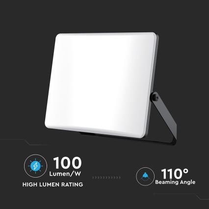 LED prožektorius LED/30W/230V 3000/4000/6500K IP65 juoda