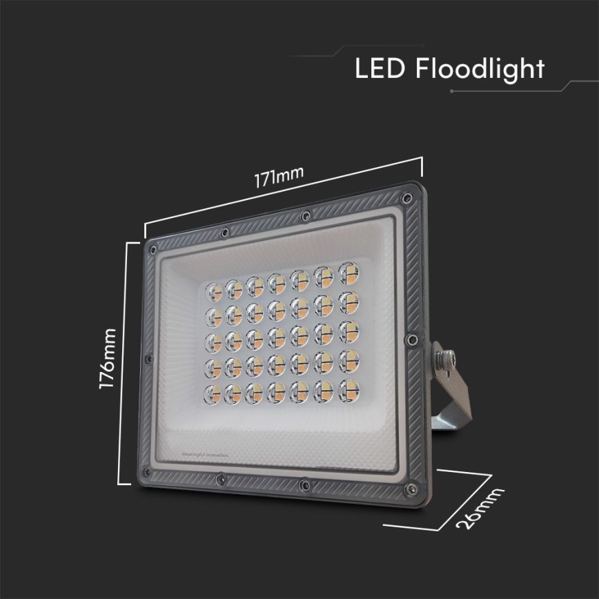 LED prožektorius LED/30W/230V IP65 3000/4000/6500K