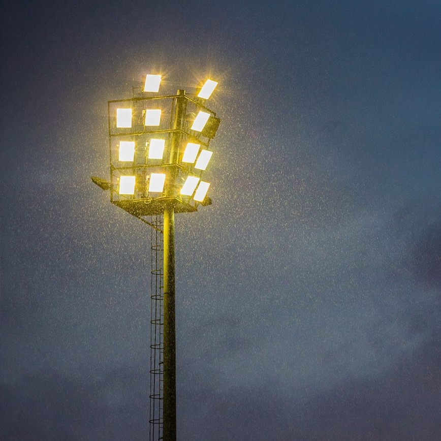 LED prožektorius LED/50W/230V 6400K IP65 juoda
