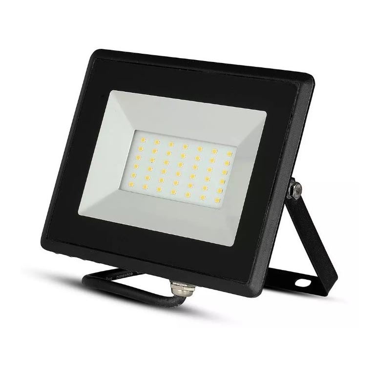 LED Prožektorius LED/50W/230V IP65 3000K juodas