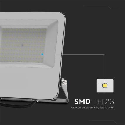 LED prožektorius SAMSUNG CHIP LED/100W/230V 4000K IP65 juoda