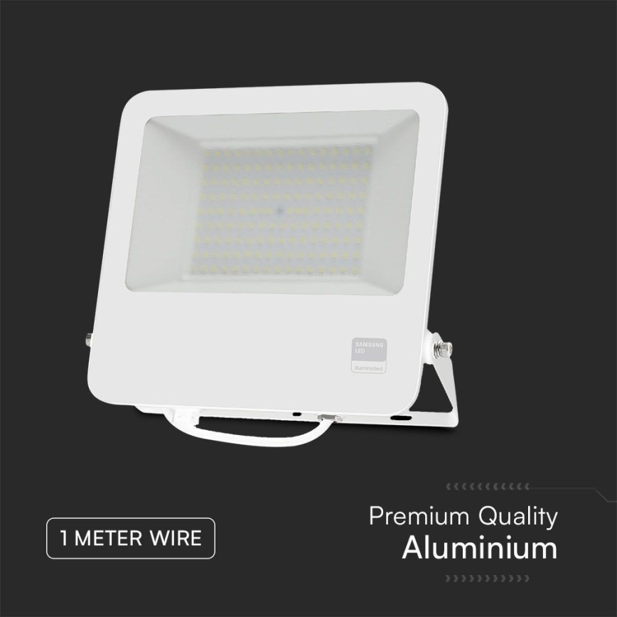 LED prožektorius SAMSUNG CHIP LED/100W/230V 6400K IP65 balta