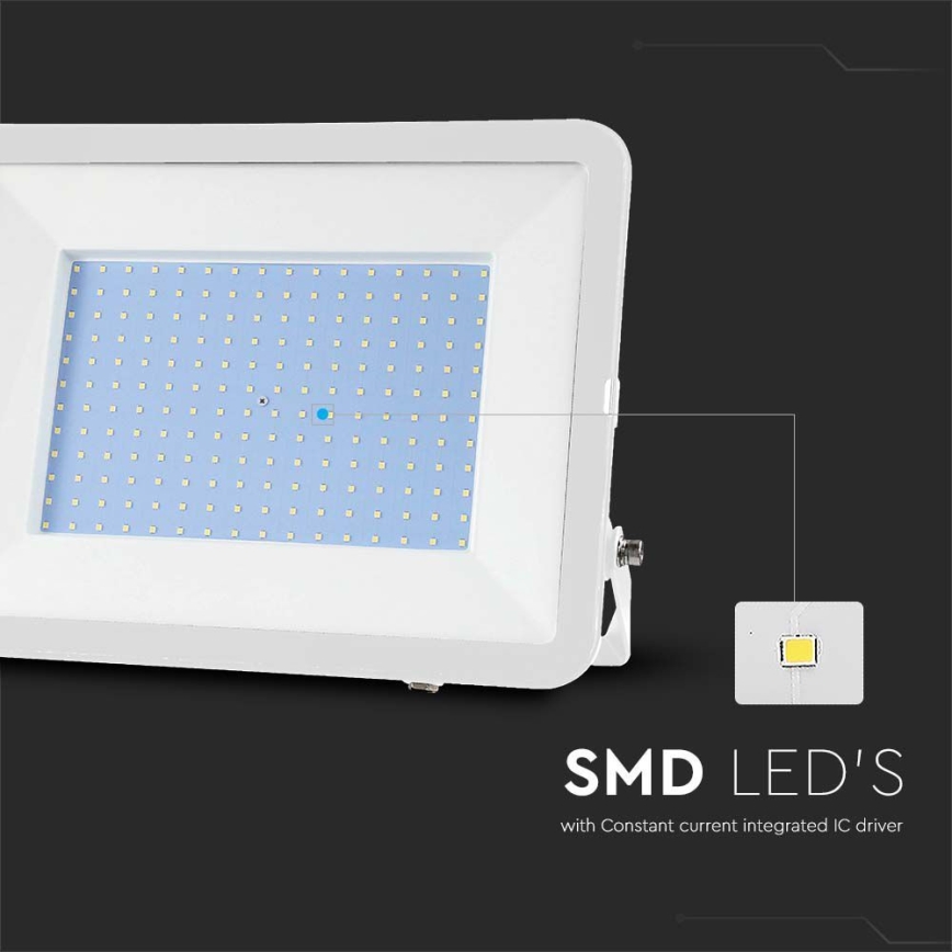 LED prožektorius SAMSUNG CHIP LED/300W/230V 6500K IP65 balta