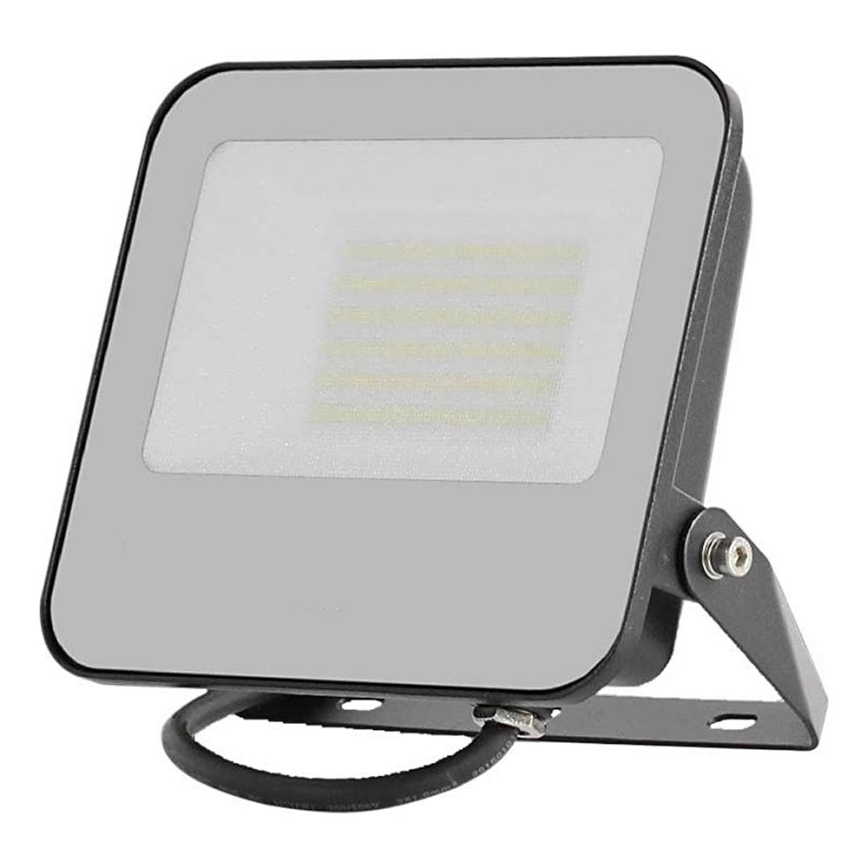 LED prožektorius SAMSUNG CHIP LED/50W/230V 4000K IP65 juoda