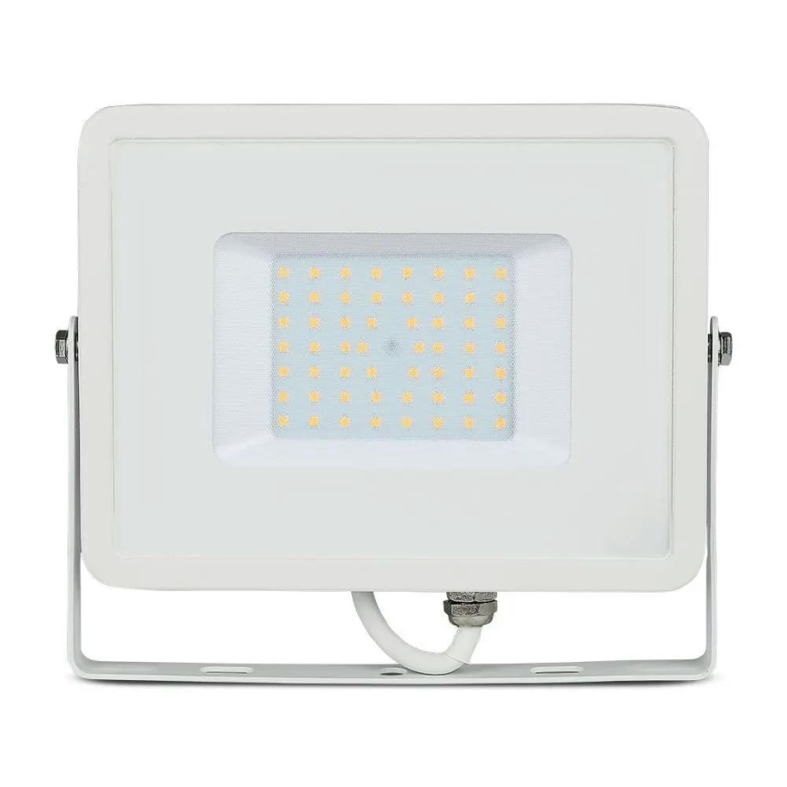 LED Prožektorius SAMSUNG CHIP LED/50W/230V 6500K IP65 baltas