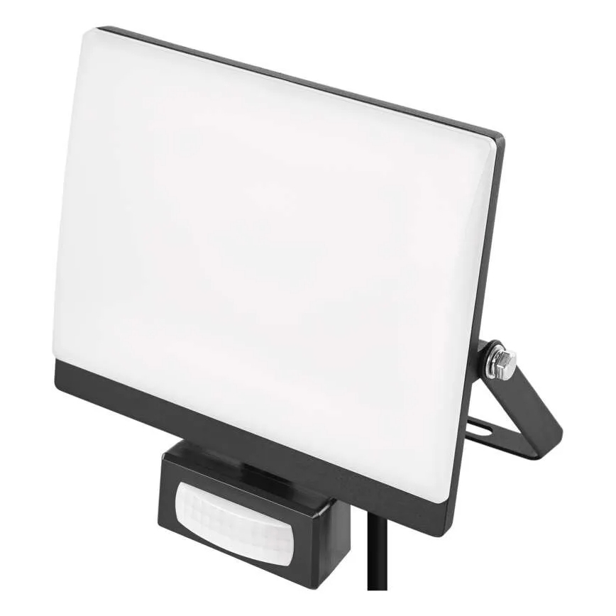 LED prožektorius TAMBO EVO su judesio ir sutemų jutikliu, 30 W, 230 V, 4000 K, IP44, juodas