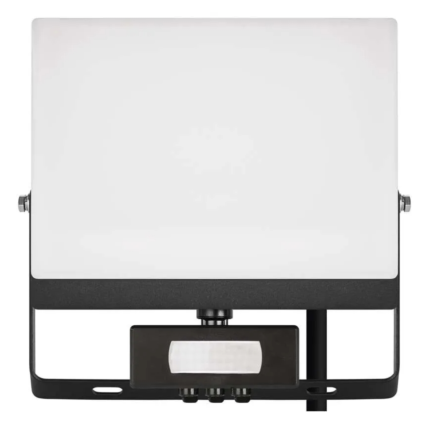 LED prožektorius su judesio ir sutemų davikliu TAMBO EVO LED/50W/230V 4000K IP44 juodas
