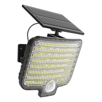 LED prožektorius su judesio jutikliu ir saulės panele ALEX LED/5,5W/3,7V 1200 mAh IP44
