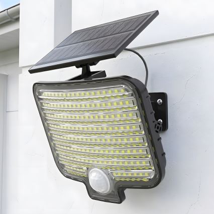 LED prožektorius su judesio jutikliu ir saulės panele ALEX LED/5,5W/3,7V 1200 mAh IP44