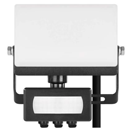 LED prožektorius TAMBO EVO su judesio ir sutemų jutikliu LED/10W/230V 4000K IP44 juodas