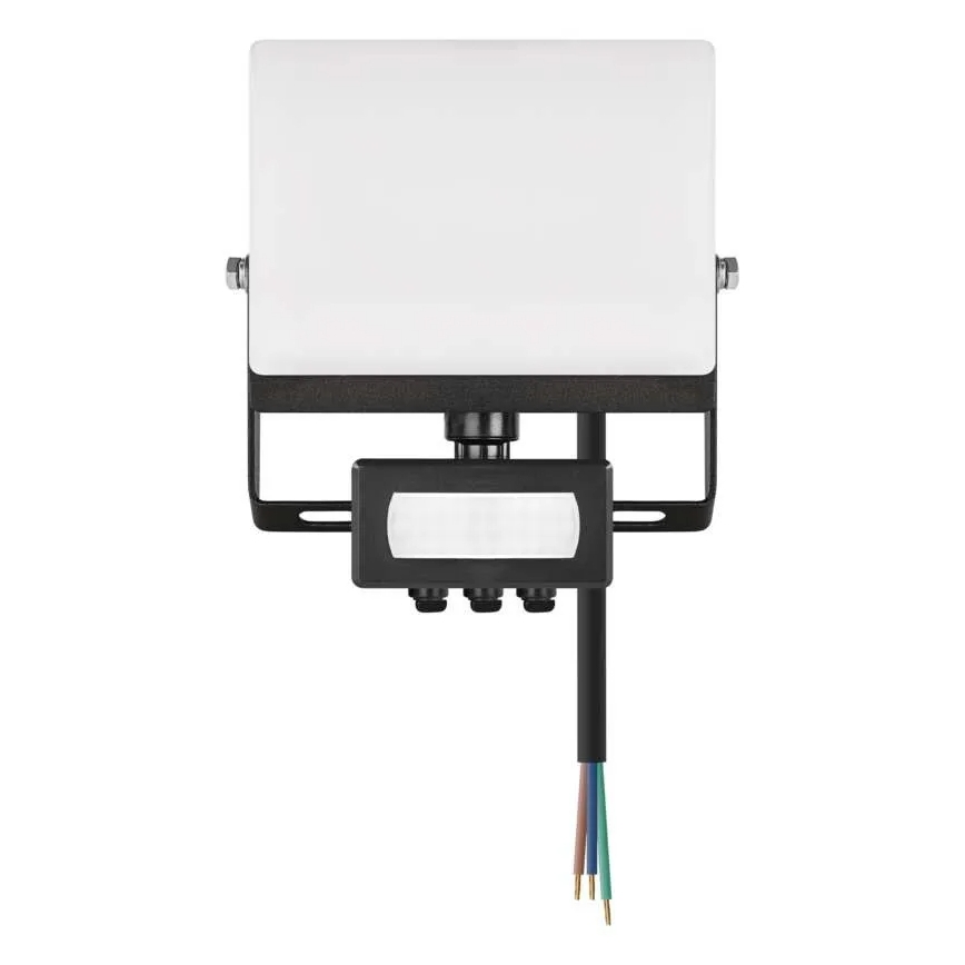 LED prožektorius su judesio ir sutemų jutikliu TAMBO EVO LED/20W/230V 4000K IP44 juodas